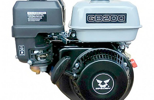 На фото изображено  Двигатель ZONGSHEN GB200